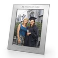 Michigan Ross Polished Pewter 8x10 Picture Frame - Image 1