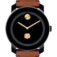 The University of Texas at Dallas Men's Movado BOLD with Brown Leather Strap