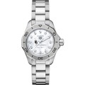 Baylor Women's TAG Heuer Steel Aquaracer with Diamond Dial - Image 2
