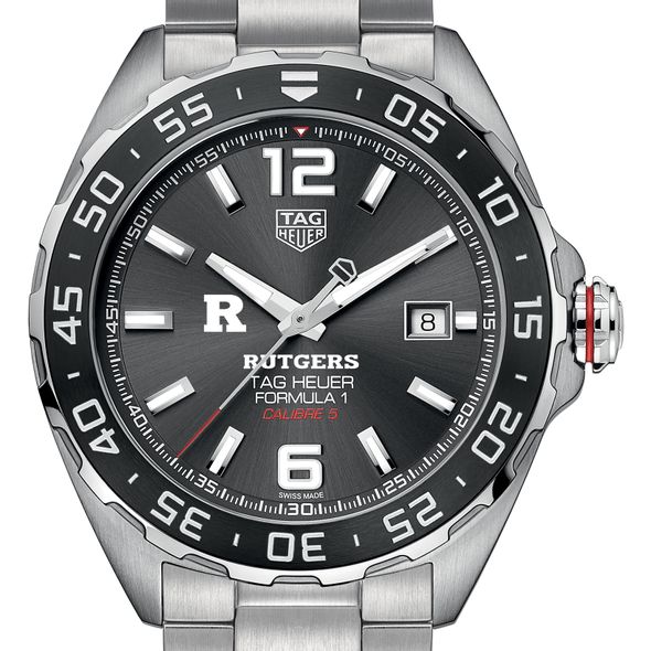 Rutgers Men's TAG Heuer Formula 1 with Anthracite Dial & Bezel - Image 1