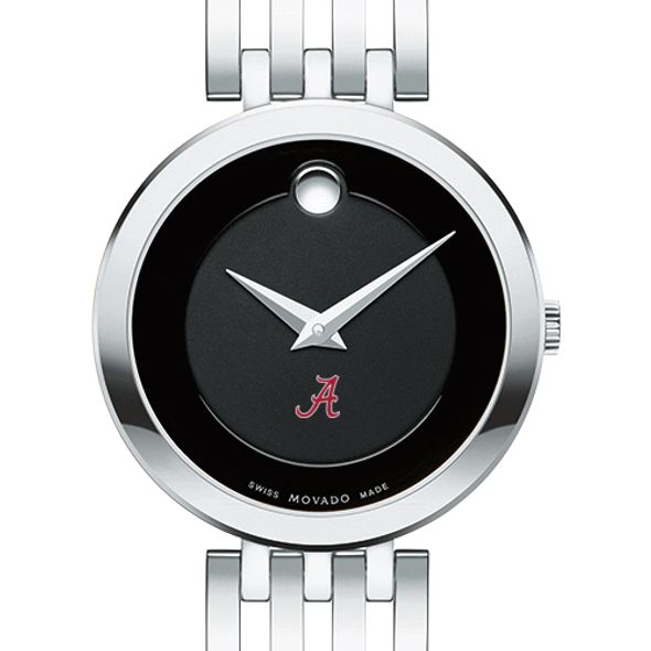 University of Alabama Women's Movado Esparanza Stainless Steel Museum with Bracelet