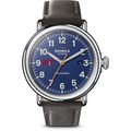 click to view MIT Shinola Watch, The Runwell Automatic 45mm Royal Blue Dial - Image 2