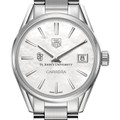 click to view St. John's University Women's TAG Heuer Steel Carrera with MOP Dial - Image 1