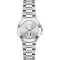 University of Miami Women's Movado Collection Stainless Steel Watch with Silver Dial - Image 2