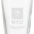 New York University 16 oz Pint Glass - Image 3