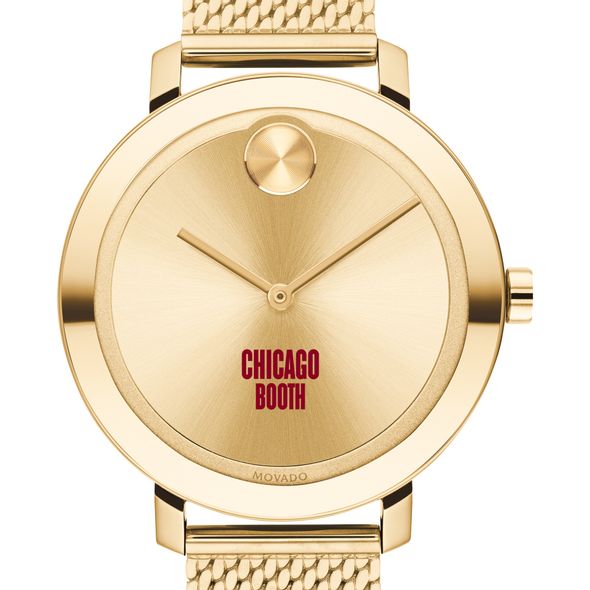 Chicago Booth Women's Movado Bold Gold with Mesh Bracelet - Image 1