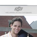 Oklahoma State University Polished Pewter 5x7 Picture Frame - Image 2