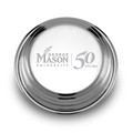 George Mason 50th Anniversary Pewter Paperweight - Image 1