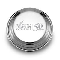 George Mason 50th Anniversary Pewter Paperweight
