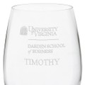 UVA Darden Red Wine Glasses - Set of 2 - Image 3