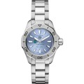 Tulane Women's TAG Heuer Steel Aquaracer with Blue Sunray Dial - Image 2