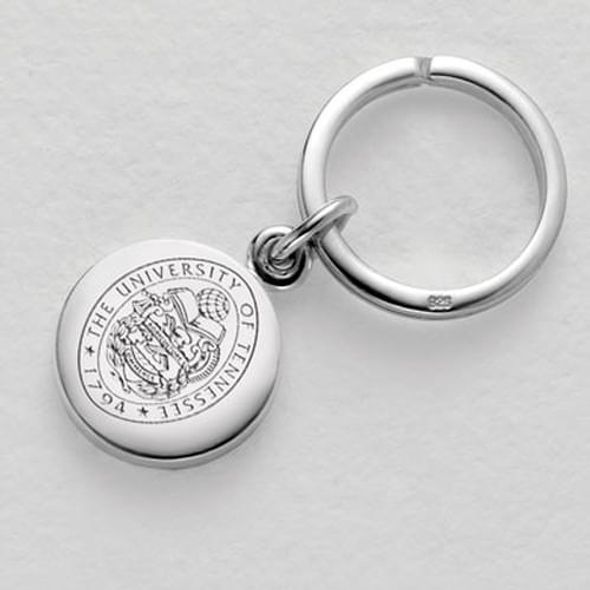 Tennessee Sterling Silver Insignia Key Ring - Image 1