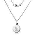 Ball State Necklace with Charm in Sterling Silver - Image 2