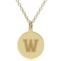 Williams 18K Gold Pendant & Chain