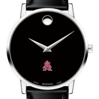 Arizona State Men's Movado Museum with Leather Strap