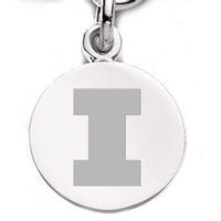 University of Illinois Sterling Silver Charm