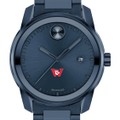 Wesleyan University Men's Movado BOLD Blue Ion with Date Window - Image 1