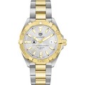 click to view US Air Force Academy Men's TAG Heuer Two-Tone Aquaracer - Image 2