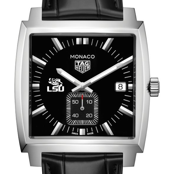 Louisiana State University TAG Heuer Monaco with Quartz Movement for Men - Image 1