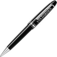 UVA Darden Montblanc Meisterstück LeGrand Ballpoint Pen in Platinum