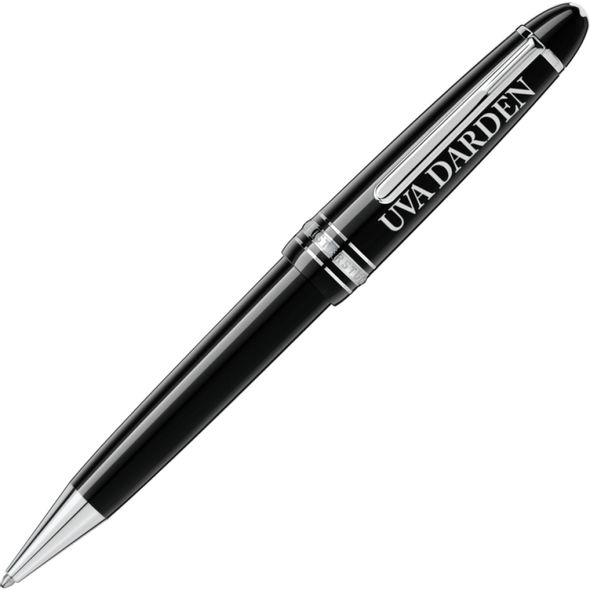 UVA Darden Montblanc Meisterstück LeGrand Ballpoint Pen in Platinum - Image 1