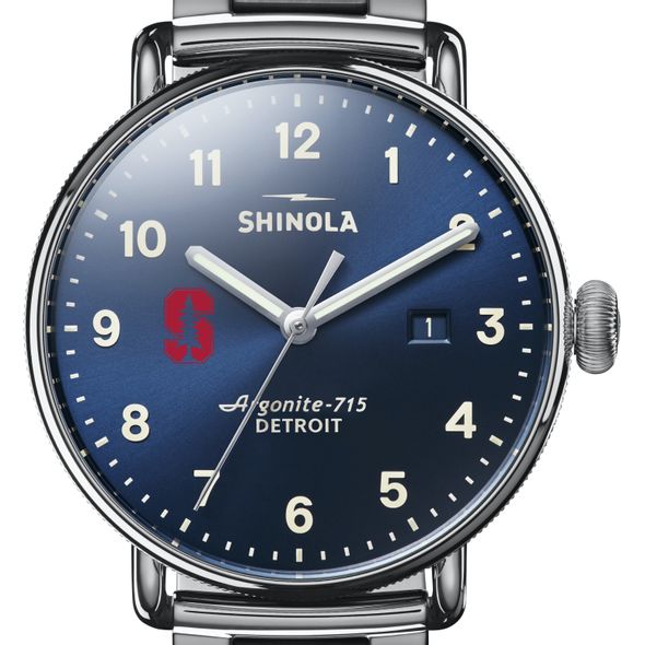 Stanford Shinola Watch, The Canfield 43mm Blue Dial - Image 1