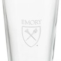 Emory University 16 oz Pint Glass- Set of 2 - Image 3