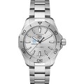 UNC Men's TAG Heuer Steel Aquaracer with Silver Dial - Image 2