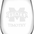 MS State Stemless Wine Glasses Made in the USA - Set of 2 - Image 3