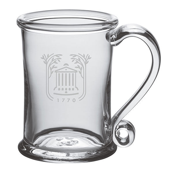 College of Charleston Glass Tankard by Simon Pearce
