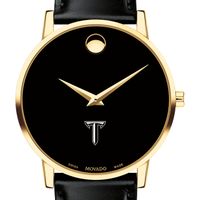 Troy Men's Movado Gold Museum Classic Leather