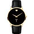 Troy Men's Movado Gold Museum Classic Leather - Image 2