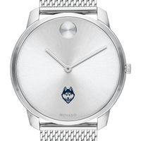 University of Connecticut Men's Movado Stainless Bold 42