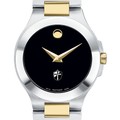 Providence Women's Movado Collection Two-Tone Watch with Black Dial - Image 1