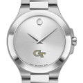 Georgia Tech Men's Movado Collection Stainless Steel Watch with Silver Dial - Image 1