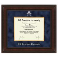 Old Dominion Diploma Frame - Excelsior