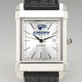 Emory Men's Collegiate Watch with Leather Strap - Image 1