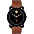 Texas Longhorns Men's Movado BOLD with Brown Leather Strap - Image 2