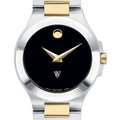 WashU Women's Movado Collection Two-Tone Watch with Black Dial - Image 1