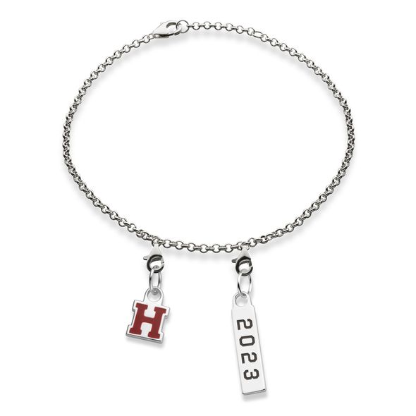 Harvard 2023 Sterling Silver Anklet - Image 1