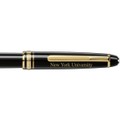 NYU Montblanc Meisterstück Classique Rollerball Pen in Gold - Image 2