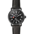 USCGA Shinola Watch, The Runwell 41mm Black Dial - Image 2