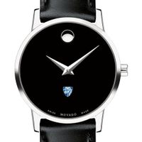 Johns Hopkins Women's Movado Museum with Leather Strap