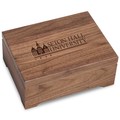 Seton Hall Solid Walnut Desk Box - Image 1