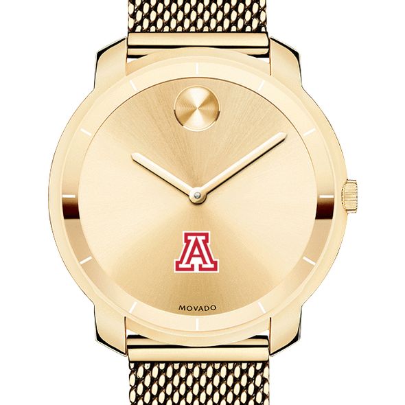 University of Arizona Women's Movado Gold Bold 36