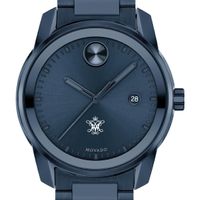 College of William & Mary Men's Movado BOLD Blue Ion with Date Window