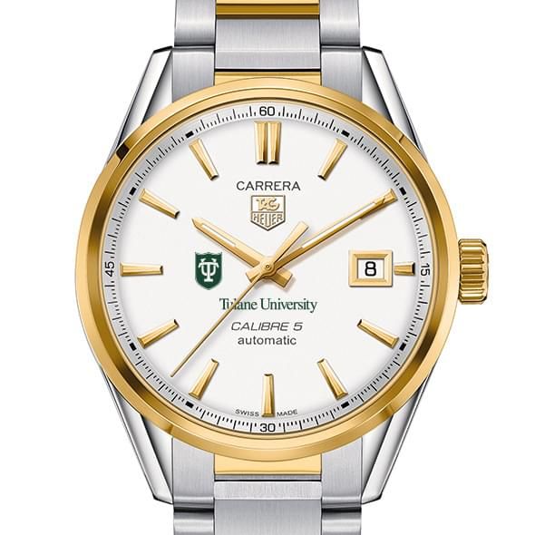 Tulane Men's TAG Heuer Two-Tone Carrera with Bracelet