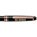 NC State Montblanc Meisterstück Classique Ballpoint Pen in Red Gold - Image 2