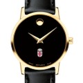 Brown Women's Movado Gold Museum Classic Leather - Image 1