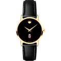 Brown Women's Movado Gold Museum Classic Leather - Image 2